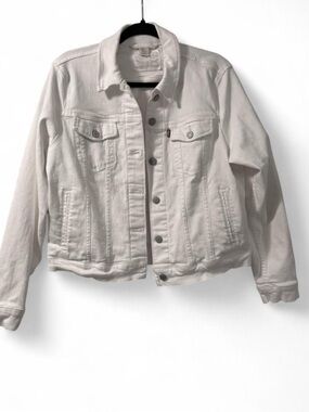 Levi's Off-White Denim Trucker Jacket - Women's